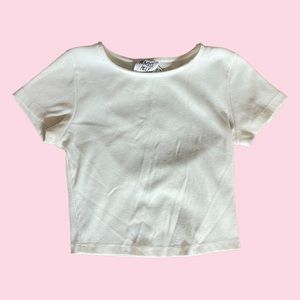 White Princess Polly Top